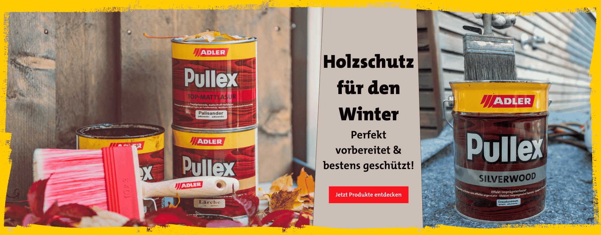 Holzschutz für den Winter - perfekt vorbereitet & bestens geschützt