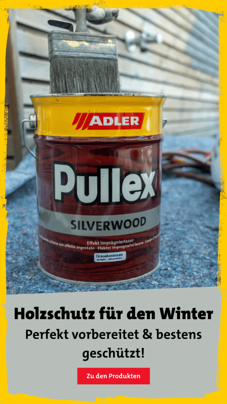 Holzschutz für den Winter - perfekt vorbereitet & bestens geschützt